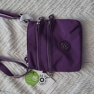 NWT Kipling Crossbody Bag | Plum